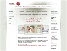 Tablet Screenshot of grusskarten-fee.de